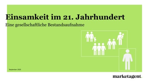  Pressecharts zur Online-Studie "Einsamkeit im 21. Jahrhundert"
