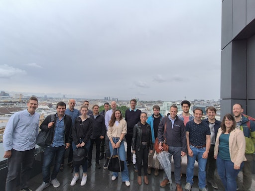 Gruppenfoto der Projektpartner beim Kick-off-Event.