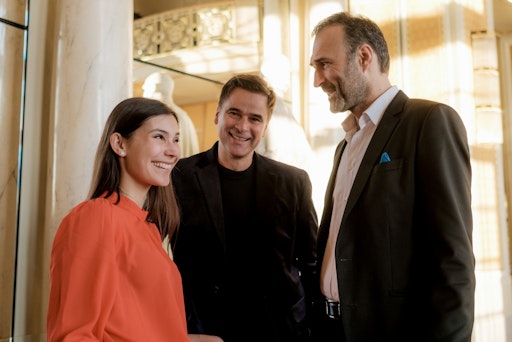Vorschau Bild von Beim Jubiläum der Christine Lavant Preisverleihung im
RadioKulturhaus treffen drei Musiker:Innen aus unterschiedlichsten
Stilrichtungen aufeinander. Hannah Senfter, Soloharfenistin des
Kärntner Sinfonieorchesters, Tonč Feinig, Pianist und Komponist im
Alpe-Adria-Raum und Edgar Unterkirchner, international
ausgezeichneter Saxophonist und Komponist.