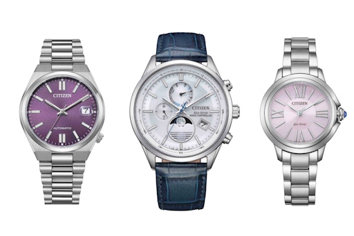 CITIZEN TSUYOSA 37 (Automatik), Mondphase (Eco-Drive) & Citizen L
(Eco Drive) // Weiterer Text über ots und
www.presseportal.de/nr/178475 / Die Verwendung dieses Bildes für
redaktionelle Zwecke ist unter Beachtung aller mitgeteilten
Nutzungsbedingungen zulässig und dann auch honorarfrei.
Veröffentlichung ausschließlich mit Bildrechte-Hinweis.