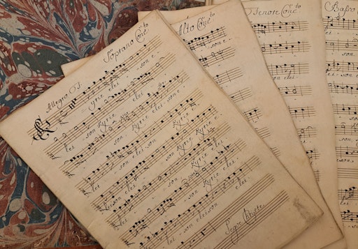 Die hochbegabte 17jährige Marianna Martines komponierte für das
Patrozinium der Michaelerkirche 1761 eine vielbeachtete Messe - das
hochwertige Aufführungsmaterial hat sich im Musikarchiv von St.
Michael erhalten.