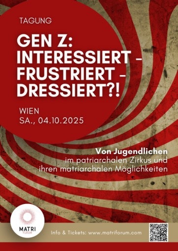 Vorschau Bild von Flyer der matriarchalen Tagung in Wien, Sa. 4. Oktober 2025