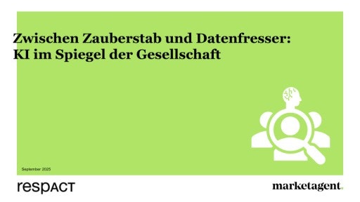Vorschau Bild von Pressecharts zur Online-Studie "KI im Spiegel der Gesellschaft"