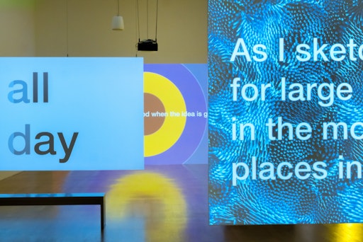 Ausstellungsansicht Tony Cokes. Let Yourself Be Free 26.09.2025 -
01.03.2026 Kunstmuseum Liechtenstein, Vaduz // Weiterer Text über
ots und www.presseportal.ch/de/nr/100052612 / Die Verwendung dieses
Bildes für redaktionelle Zwecke ist unter Beachtung aller
mitgeteilten Nutzungsbedingungen zulässig und dann auch honorarfrei.
Veröffentlichung ausschließlich mit Bildrechte-Hinweis.