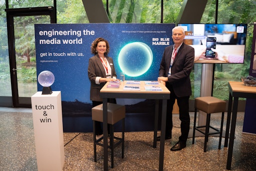 Big Blue Marble, die internationale Medientechnologiemarke der
ORS Group und Insys Video Technologies, präsentierte sich auf den
Österreichischen Medientagen.