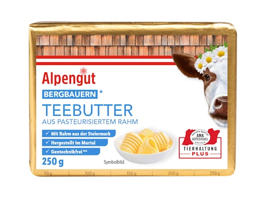 Alpengut Teebutter, 250 g