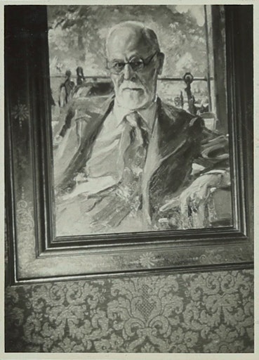 Vorschau Bild von Foto aus dem Album von Harry Freud: Porträt Sigmund Freuds von
Wilhelm Victor Krausz, aufgenommen 1937 in der Wohnung Alexander
Freuds