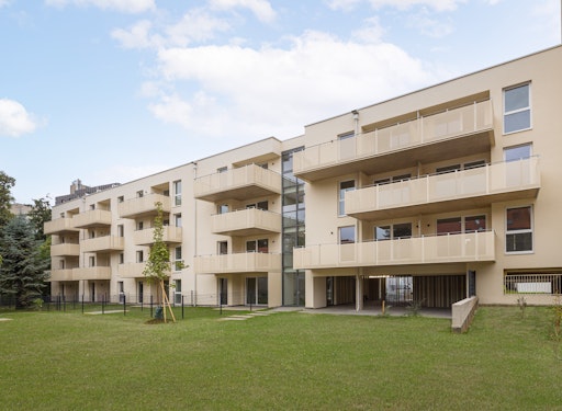 Vorzeitig fertiggestellt und bereits zu rund 80% vermietet: Die
„Puchstraße 34, Graz“ wurde über ein Bauherrenmodell der IFA AG
realisiert.