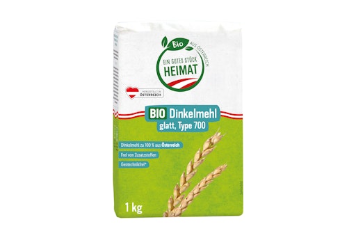 Vorschau Bild von Auch für Mehl der Bio-Eigenmarke "Ein gutes Stück Heimat" schenkt
Lidl Österreich die Mehrwertsteuer. (Abdruck für Pressezwecke
honorarfrei, Fotocredit: Lidl Österreich)