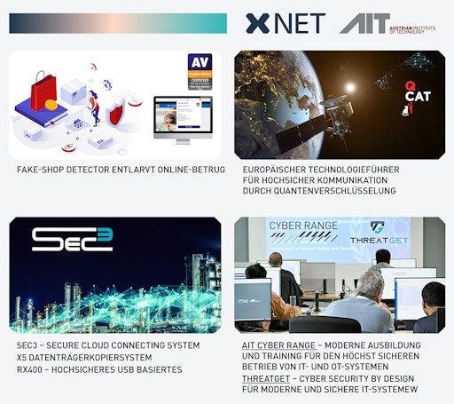 Vom 7. bis zum 9. Oktober 2025 steht der gemeinsame
Ausstellungsstand (Nummer 7-316 1&2, Halle 7) auf Europas größter
Messe für IT-Sicherheit ganz unter dem Motto "Sharing Innovation –
Disruptive Hightech made in Austria": Der IT-Spezialist X-Net sowie
Österreichs größte angewandte Forschungseinrichtung AIT Austrian
Institute of Technology präsentieren modernste, gemeinsam
entwickelte Produktinnovationen.