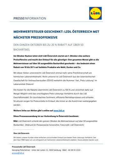 Vorschau Bild von Pressemitteilung