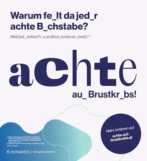  Achte auf Brustkrebs-Kampagne
