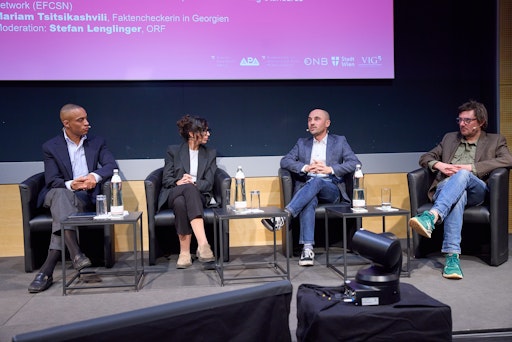 Vorschau Bild von Die dritte Auflage der von der APA – Austria Presse Agentur
veranstalteten Fachtagung „The Future of Fact Checking" widmete sich
am 30. 9. 2025 umfassend den Fragen, wie, wo und warum Fakten
vermittelt werden können und sollen.