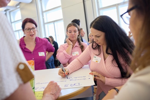 Vorschau Bild von Die Auftaktveranstaltung von „Schlau sein – Gesund essen“ fand in
der Bildungsdirektion Wien statt.