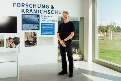 Dr. Günter Nowald in den KRANICHWELTEN