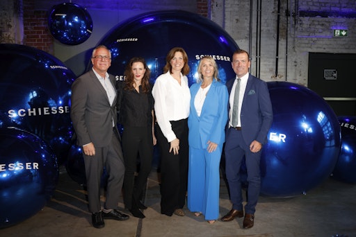 STUTTGART, GERMANY - OCTOBER 01: Antonio Negro, Franziska Bonn,
Alexandra Weyland, Sonja Balodis and Tilo Hellenbock during
SCHIESSER 150th Anniversary at Wagenhallen on October 01, 2025 in
Stuttgart, Germany. (Photo by Franziska Krug/SCHIESSER via Getty
Images) // Weiterer Text über ots und www.presseportal.de/nr/176591
/ Die Verwendung dieses Bildes für redaktionelle Zwecke ist unter
Beachtung aller mitgeteilten Nutzungsbedingungen zulässig und dann
auch honorarfrei. Veröffentlichung ausschließlich mit
Bildrechte-Hinweis.
