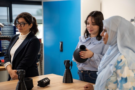 Vorschau Bild von LearnLabs sind zentraler Teil im Modell des projektbasierten
Lernens an der IT:U.