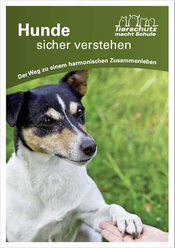 Vorschau Bild von Auch Erwachsene brauchen Nachhilfe, um Tiere besser zu verstehen.
Die Broschüre "Hunde sicher verstehen" ist ein Ratgeber für den
richtigen Umgang mit dem eigenen Hund. Auch Menschen, die bei
Begegnungen mit Hunden im Alltag unsicher sind, können davon
profitieren. Die Broschüre kann kostenlos bestellt werden.
www.tierschutzmachtschule.at