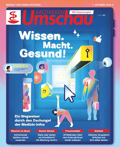 "Titelbild Apotheken Umschau 10A/2025 - Österreich-Ausgabe" Die
Verwendung dieses Bildes ist für redaktionelle Zwecke bis zum
30.09.2028 zulässig, jedoch ausschließlich mit Bezug auf die
ursprüngliche Meldung und nur mit vollständigem Bildrechtehinweis.
// Weiterer Text über ots und www.ots.at / Die Verwendung dieses
Bildes für redaktionelle Zwecke ist unter Beachtung aller
mitgeteilten Nutzungsbedingungen zulässig und dann auch honorarfrei.
Veröffentlichung ausschließlich mit Bildrechte-Hinweis.