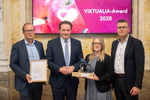Feierliche Übergabe des Viktualia Awards 2025 in der Kategorie
„Gastronomie und Gemeinschaftsverpflegung“ an Eurest