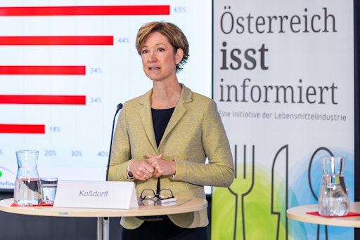 Vorschau Bild von Mag. Katharina Koßdorff, Geschäftsführerin des Fachverbands der
Lebensmittelindustrie
