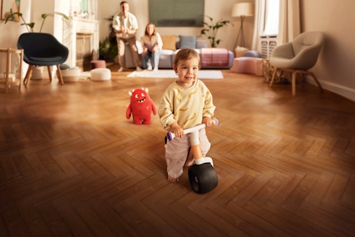 woom launcht selbst-balancierendes Laufrad für Babys und
Kleinkinder ab 9 Monaten.