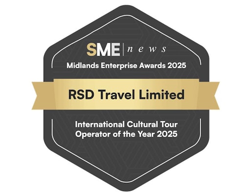 RSD Travel honoured with the Midlands Enterprise Award. Named
'International Cultural Tour Operator of the Year 2025' // Weiterer
Text über ots und www.presseportal.de/nr/138783 / Die Verwendung
dieses Bildes für redaktionelle Zwecke ist unter Beachtung aller
mitgeteilten Nutzungsbedingungen zulässig und dann auch honorarfrei.
Veröffentlichung ausschließlich mit Bildrechte-Hinweis.