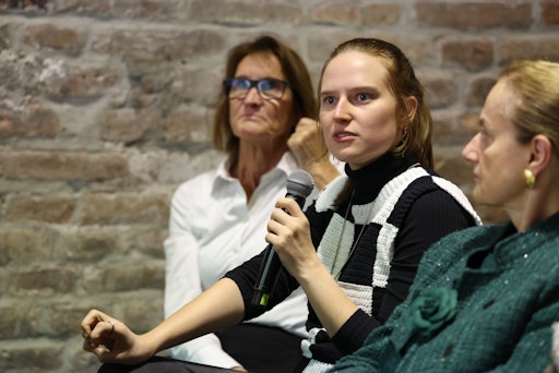 Vorschau Bild von Q&A Session am Ende Der Academy: Fragende aus dem Publikum