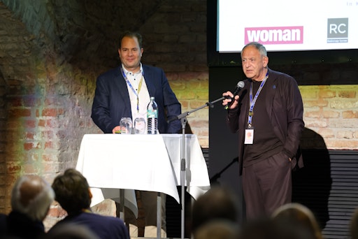 2 der Vortragenden: Univ. Prof. Dr. Christoph Zielinski & Prof.
Wolfgang Köstler