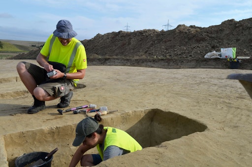 Vorschau Bild von Archäologische Funde am Areal des zukünftigen APG-Umspannwerk
Spannberg