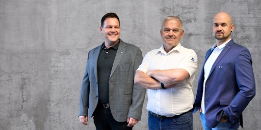 Vorschau Bild von Die BT Bau Geschäftsführung: Roland Steininger, Erwin Gillinger
und Dominik Gillinger.