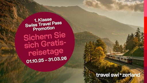 1. Klasse Swiss Travel Pass Promotion