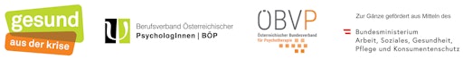 Logoleiste „Gesund aus der Krise“