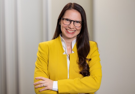 Portraitfoto Daniela Mühlberger-Spicker (Bereichsleiterin Human
Resources)