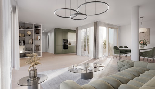 Vorschau Bild von SIEBENBRUNNENGASSE 44 | Stilvolle City-Apartments, ruhige
Gartenwohnungen und luxuriöse Penthouses
