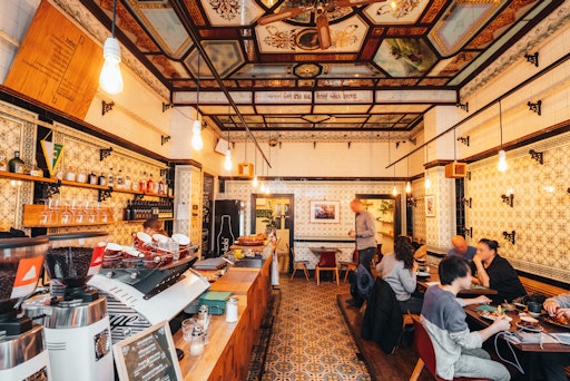 Vorschau Bild von Innenraum des Café Dankbar in Leipzig, Sachsen