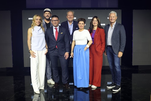 Vorschau Bild von Speaker:innen der RTL AdAlliance Night am 16.10.2025 in Wien
