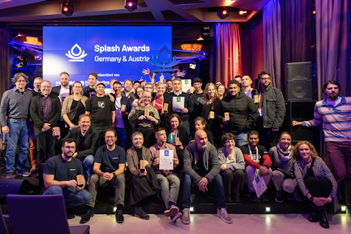 Gruppenfoto alle Gewinner