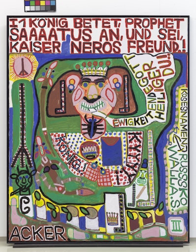 Vorschau Bild von Werkabbildung: August Walla, König, undatiert