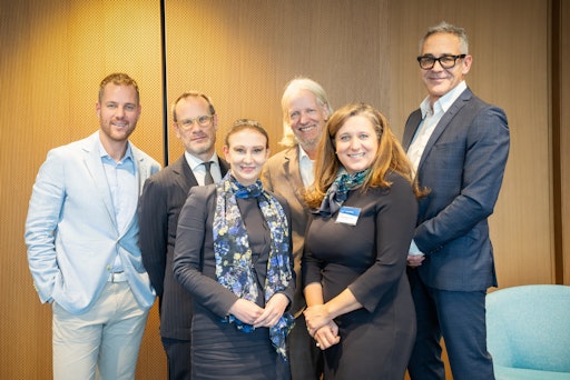 Vorschau Bild von V.l.n.r.: Andreas Schmitt Vorstand GrECo International AG |
Stephan A Jansen Professur für Urbane Innovation, Berlin; Professur
Management, Finanzierung und Innovation, Karlsruhe | Bettina Ludwig
Group Head of Finance, Treasury & Insurance Kontron AG | Sebastian
Kummer Vorstand des Instituts für Transportwirtschaft und Logistik,
WU Wien | Olivera Böhm-Rybak Chief Executive Officer UNIQA
Sustainable | Christian Clerici Content & Creation, vibe moves you