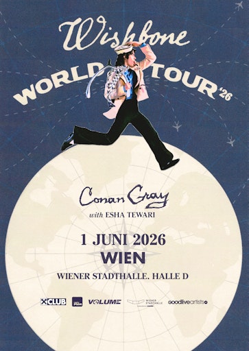 Tourplakat von Conan Gray