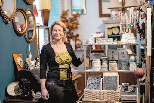 Timea Oberwagner, Berufsgruppenbeauftragte für den Wiener
Altwarenhandel