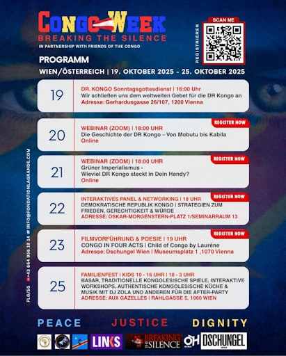 Vorschau Bild von Die vielfältigen Workshops der Congo Week 2025 in Wien
