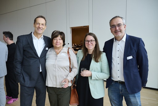 Vorschau Bild von Wolfgang Kradischnig (DELTA), Hildegard Utermöhlen (DELTA),
Magdalena Prem (Landesholding Burgenland im Auftrag der LIB), Attila
Siegl (Lindner Group)