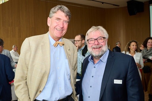 Vorschau Bild von Christoph M. Achammer (ATP Planungs- und Beteiligungs AG) und
Karl Friedl (M.O.O.CON), zwei der Gründerväter der IG Lebenszyklus
Bau