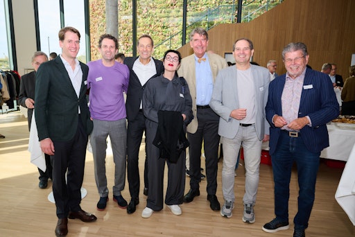 Vorschau Bild von Albert Achammer (ATP Planungs- und Beteiligungs AG), Georg
Grassberger (Freude am Wohnen Wohnbau), Wolfgang Kradischnig
(DELTA), Petra Maier (ATP Planungs- und Beteiligungs AG), Christoph
M. Achammer (ATP Planungs- und Beteiligungs AG), Klaus Reisinger
(ClimatePartner), Hanns Schubert (Vermessung Schubert ZT)