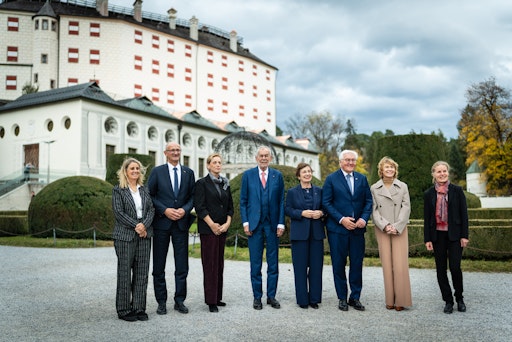Hoher Besuch auf Schloss Ambras Innsbruck