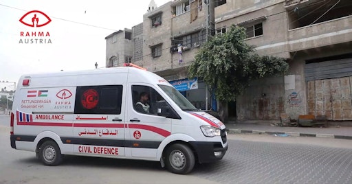Vorschau Bild von Rettungswagen in Gaza 2021