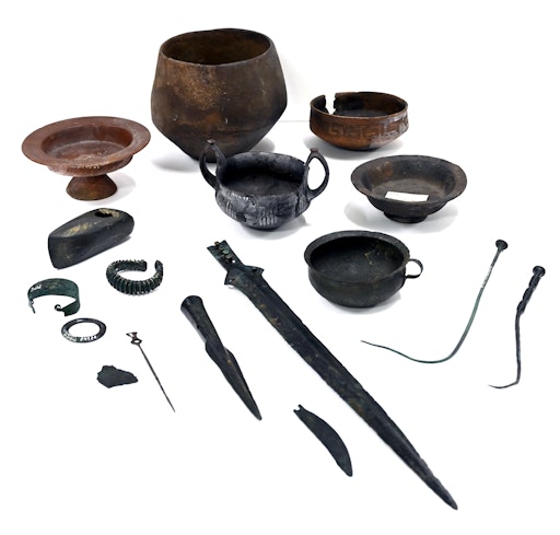 Gusen: Auswahl von bronzezeitlichen Funden