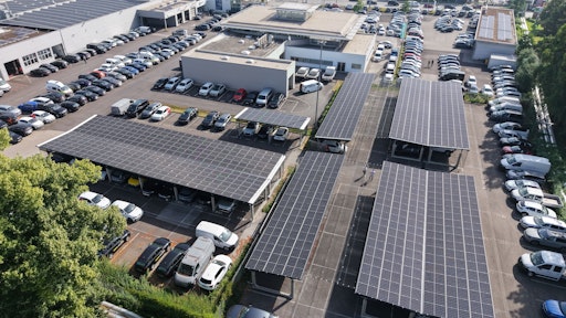 Sunport PV Anlage @ Porsche Inter Auto Linz